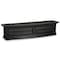 Mayne Nantucket Window Box 4' - Black 4831-B - alternate 2